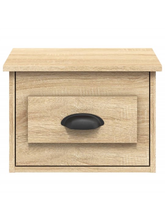 Nástěnné noční stolky 2 ks dub sonoma 41,5 x 36 x 28 cm