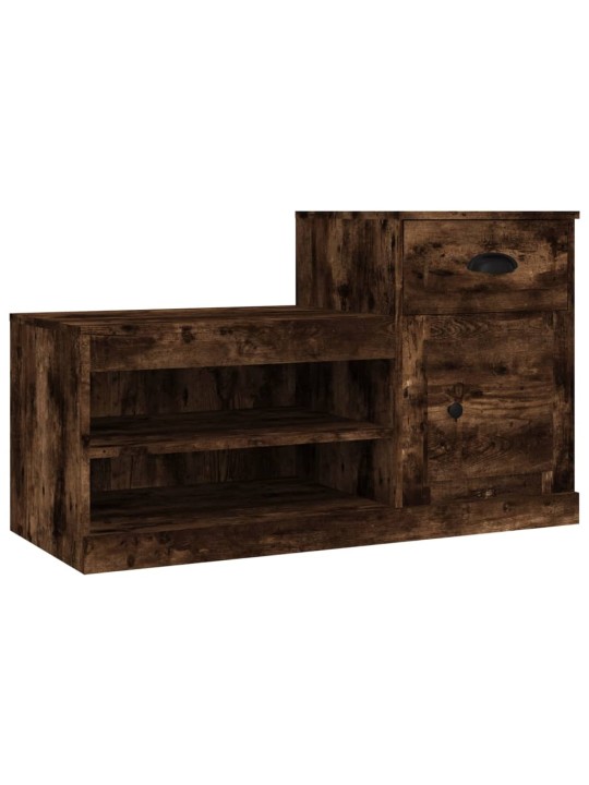 Botník kouřový dub 100 x 42 x 60 cm kompozitní dřevo