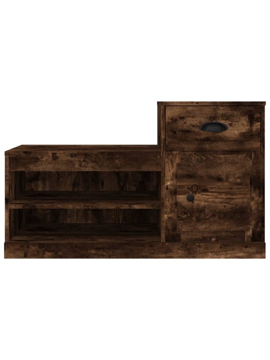 Botník kouřový dub 100 x 42 x 60 cm kompozitní dřevo
