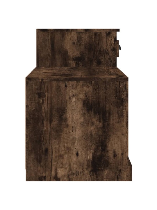 Botník kouřový dub 100 x 42 x 60 cm kompozitní dřevo