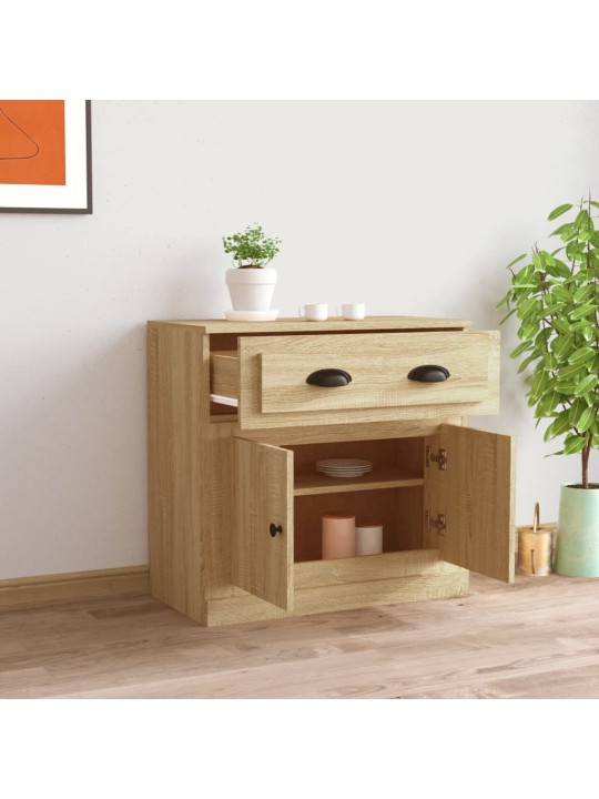 Příborník dub sonoma 70 x 35,5 x 67,5 cm kompozitní dřevo