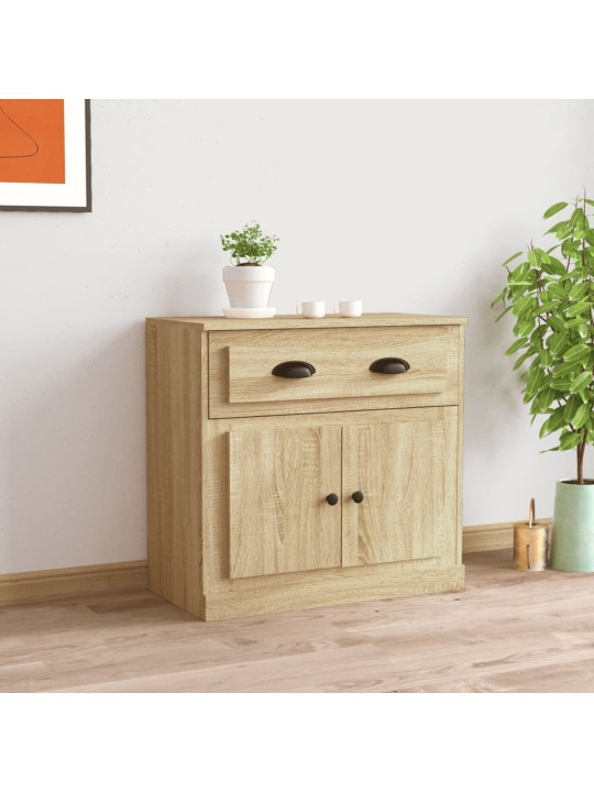 Příborník dub sonoma 70 x 35,5 x 67,5 cm kompozitní dřevo