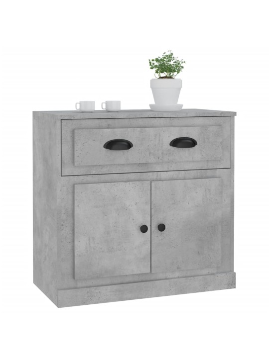 Příborník betonově šedý 70 x 35,5 x 67,5 cm kompozitní dřevo