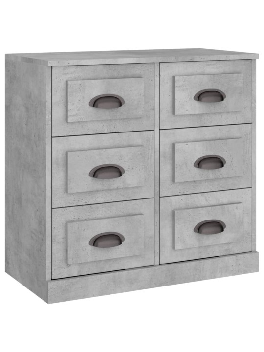 Příborník betonově šedý 70 x 35,5 x 67,5 cm kompozitní dřevo