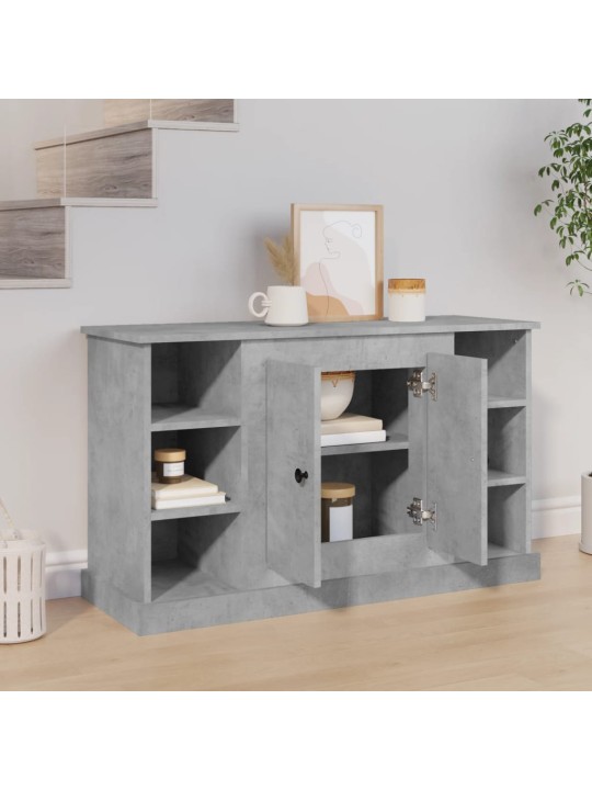 Příborník betonově šedý 100 x 35,5 x 60 cm kompozitní dřevo