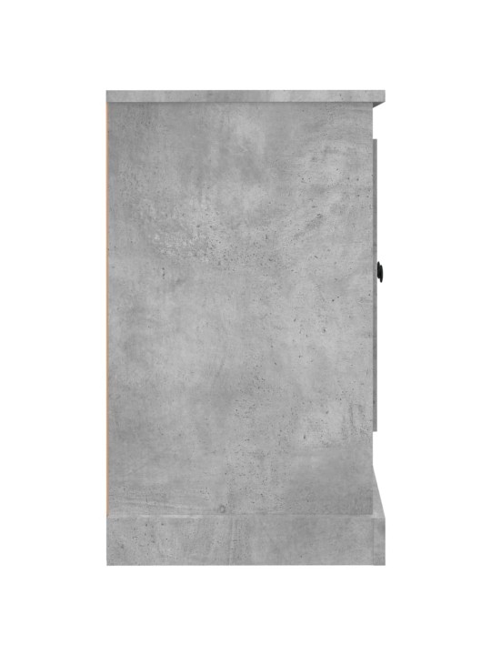Příborník betonově šedý 100 x 35,5 x 60 cm kompozitní dřevo
