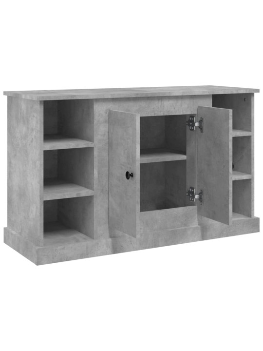 Příborník betonově šedý 100 x 35,5 x 60 cm kompozitní dřevo