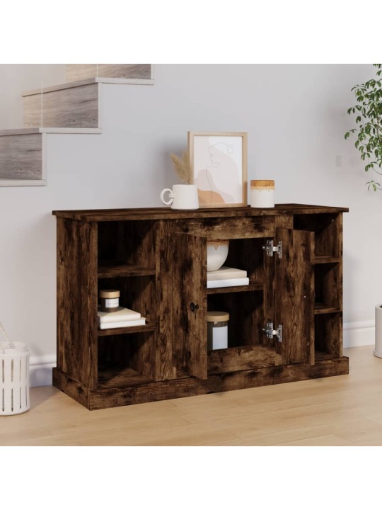 Příborník kouřový dub 100 x 35,5 x 60 cm kompozitní dřevo