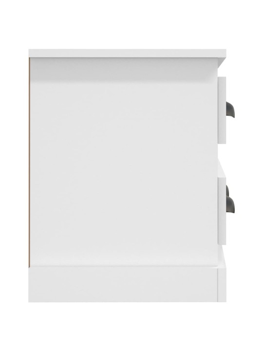TV skříňka bílá 100 x 35,5 x 45 cm kompozitní dřevo