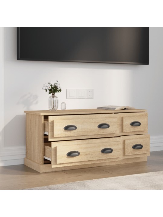 TV skříňka dub sonoma 100 x 35,5 x 45 cm kompozitní dřevo
