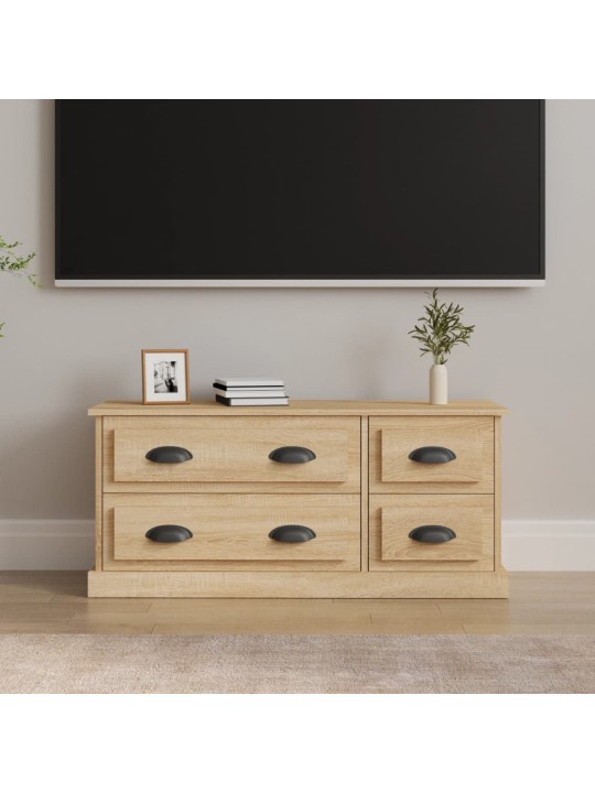 TV skříňka dub sonoma 100 x 35,5 x 45 cm kompozitní dřevo