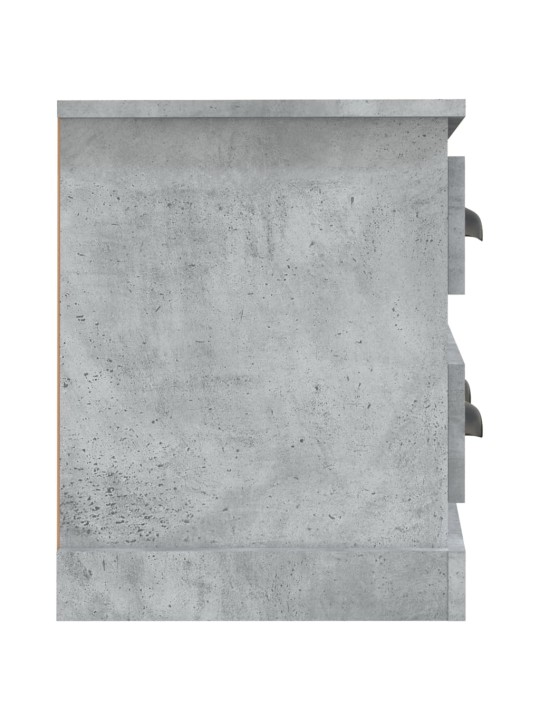 TV skříňka betonově šedá 100 x 35,5 x 45 cm kompozitní dřevo