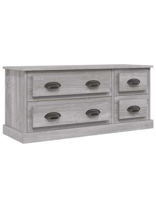 TV skříňka šedá sonoma 100 x 35,5 x 45 cm kompozitní dřevo