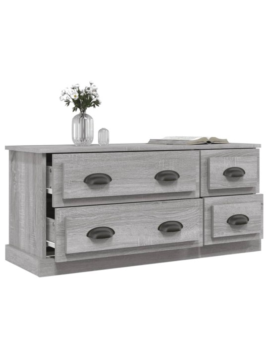 TV skříňka šedá sonoma 100 x 35,5 x 45 cm kompozitní dřevo