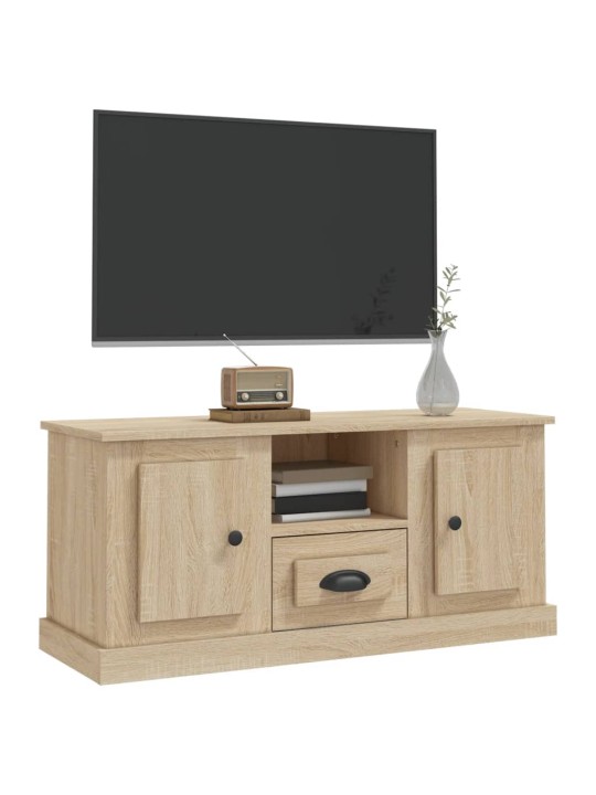 TV skříňka dub sonoma 100 x 35,5 x 45 cm kompozitní dřevo