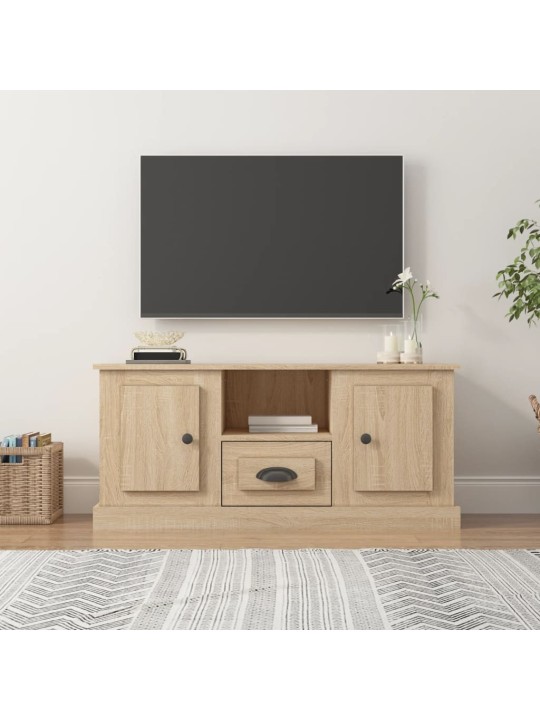 TV skříňka dub sonoma 100 x 35,5 x 45 cm kompozitní dřevo