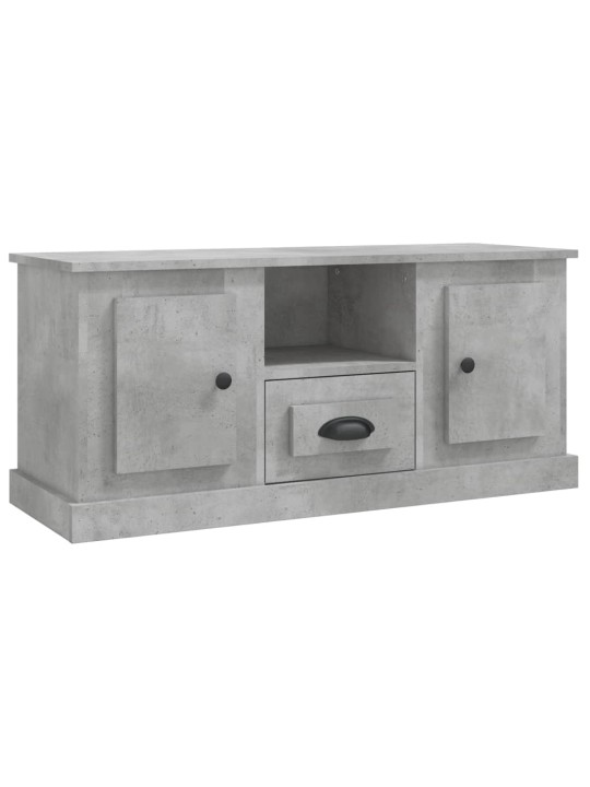 TV skříňka betonově šedá 100 x 35,5 x 45 cm kompozitní dřevo
