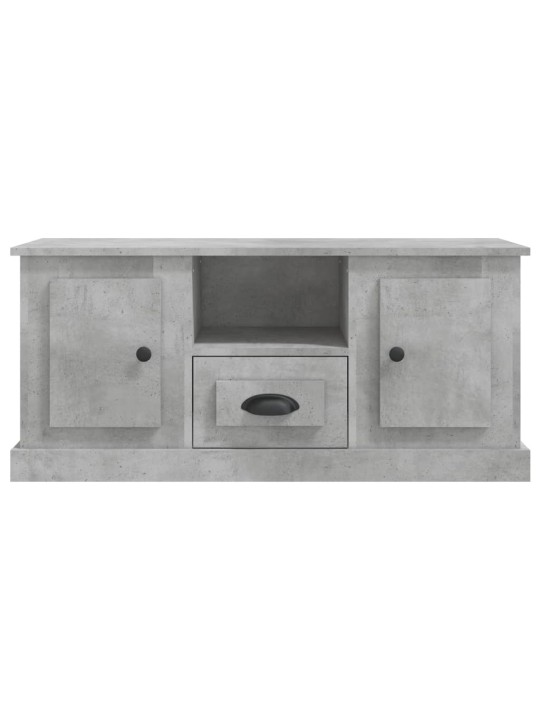 TV skříňka betonově šedá 100 x 35,5 x 45 cm kompozitní dřevo