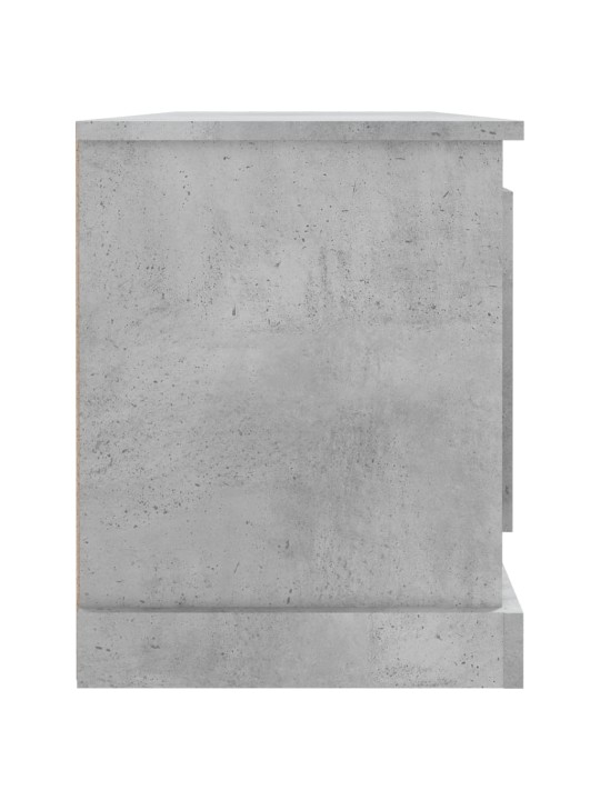 TV skříňka betonově šedá 100 x 35,5 x 45 cm kompozitní dřevo
