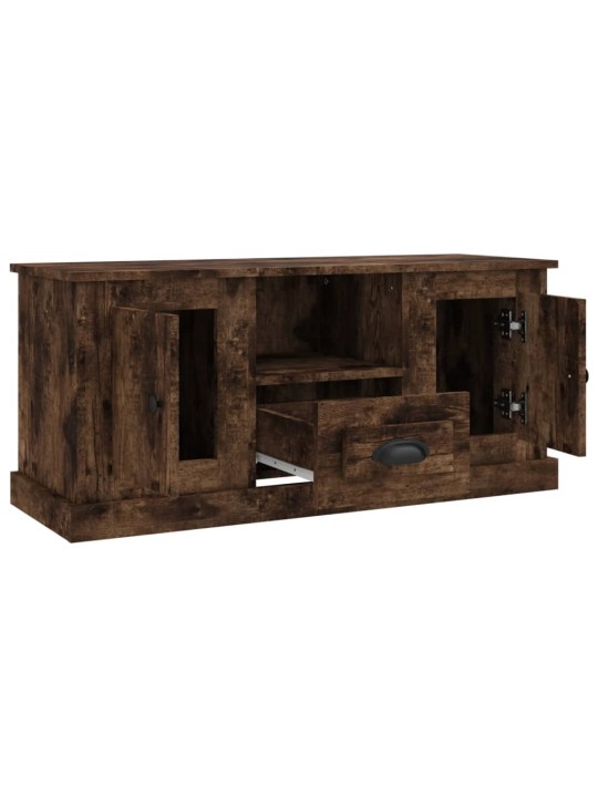 TV skříňka kouřový dub 100 x 35,5 x 45 cm kompozitní dřevo