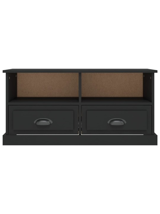 TV skříňka černá 93 x 35,5 x 45 cm kompozitní dřevo