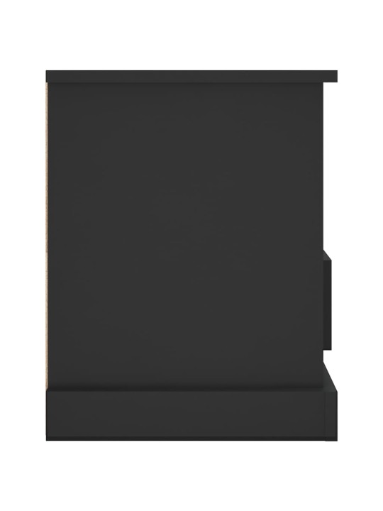 TV skříňka černá 93 x 35,5 x 45 cm kompozitní dřevo