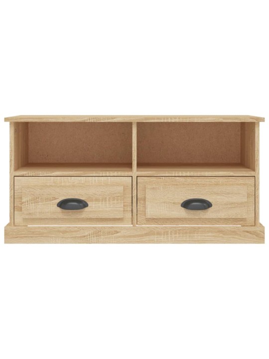 TV skříňka dub sonoma 93 x 35,5 x 45 cm kompozitní dřevo