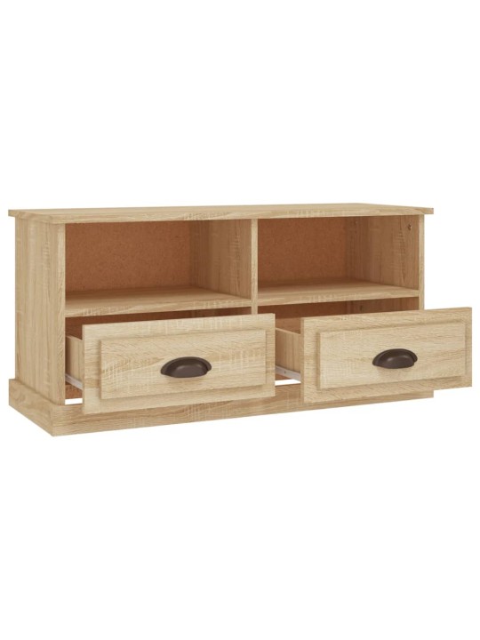 TV skříňka dub sonoma 93 x 35,5 x 45 cm kompozitní dřevo