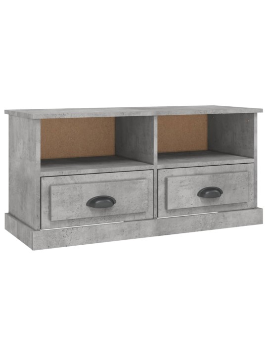 TV skříňka betonově šedá 93 x 35,5 x 45 cm kompozitní dřevo