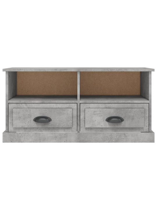 TV skříňka betonově šedá 93 x 35,5 x 45 cm kompozitní dřevo