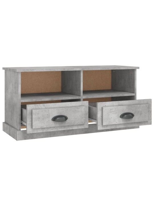 TV skříňka betonově šedá 93 x 35,5 x 45 cm kompozitní dřevo