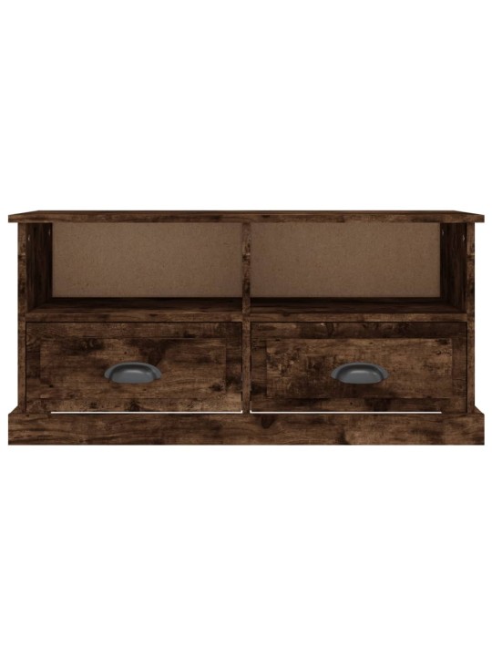 TV skříňka kouřový dub 93 x 35,5 x 45 cm kompozitní dřevo