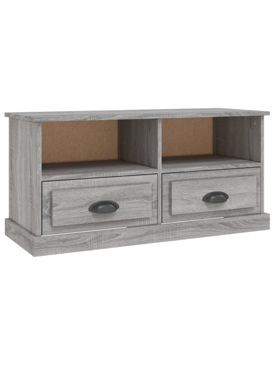 TV skříňka šedá sonoma 93 x 35,5 x 45 cm kompozitní dřevo