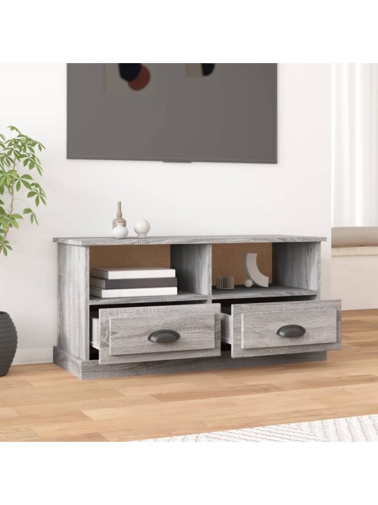 TV skříňka šedá sonoma 93 x 35,5 x 45 cm kompozitní dřevo