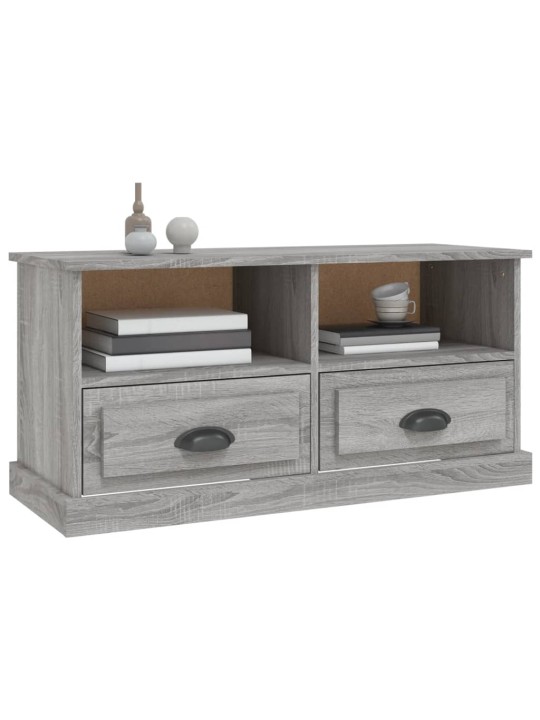 TV skříňka šedá sonoma 93 x 35,5 x 45 cm kompozitní dřevo