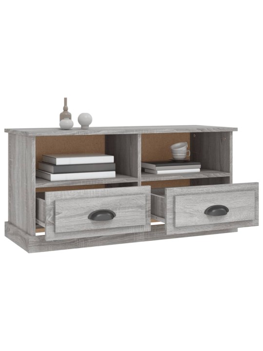 TV skříňka šedá sonoma 93 x 35,5 x 45 cm kompozitní dřevo