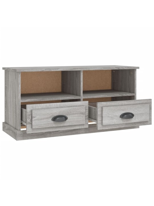 TV skříňka šedá sonoma 93 x 35,5 x 45 cm kompozitní dřevo