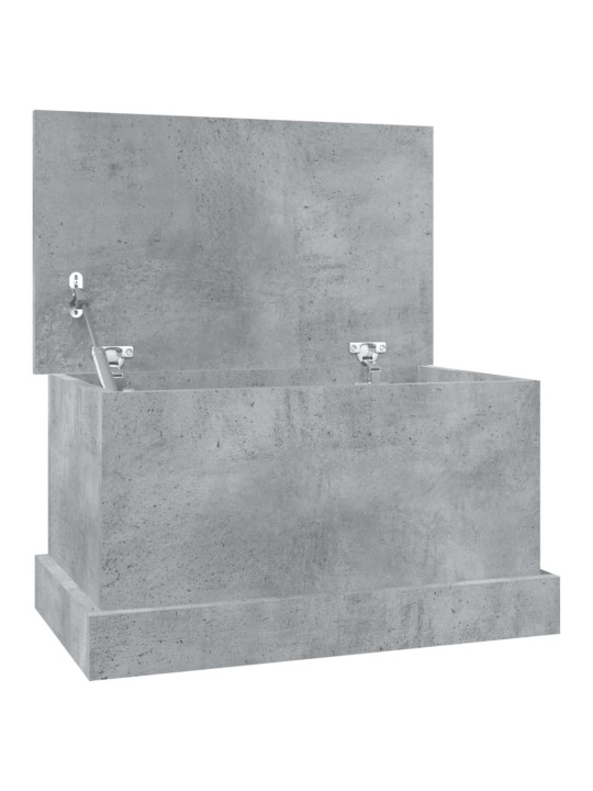 Úložný regál betonově šedý 50 x 30 x 28 cm kompozitní dřevo