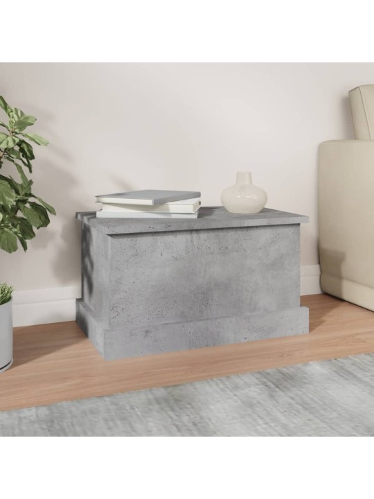 Úložný regál betonově šedý 50 x 30 x 28 cm kompozitní dřevo