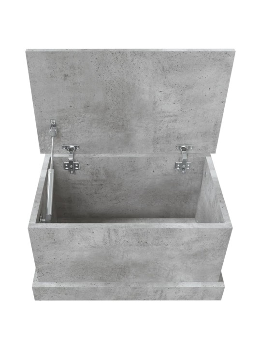 Úložný regál betonově šedý 50 x 30 x 28 cm kompozitní dřevo