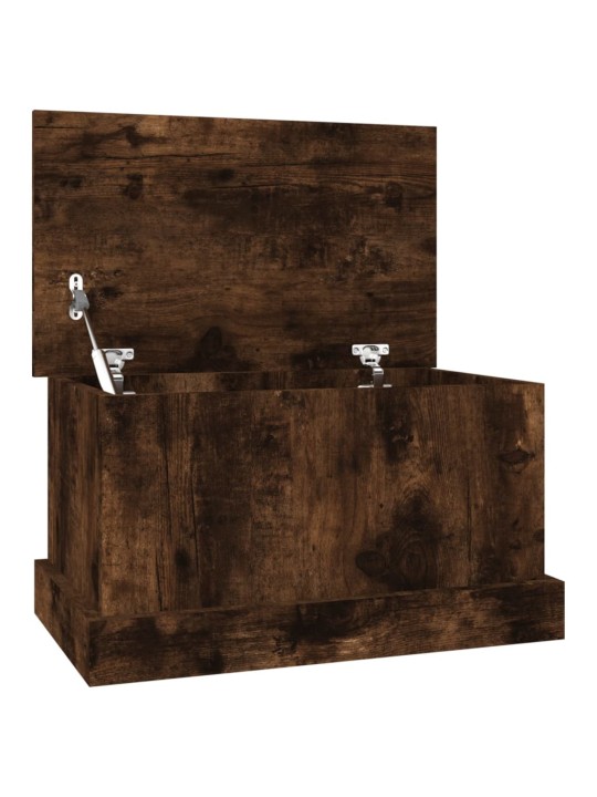 Úložný box kouřový dub 50 x 30 x 28 cm kompozitní dřevo