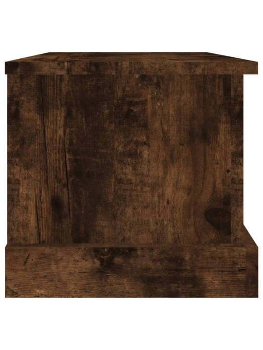 Úložný box kouřový dub 50 x 30 x 28 cm kompozitní dřevo