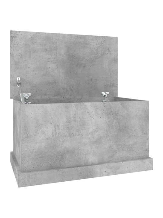 Úložný regál betonově šedý 70 x 40 x 38 cm kompozitní dřevo