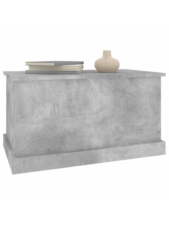 Úložný regál betonově šedý 70 x 40 x 38 cm kompozitní dřevo