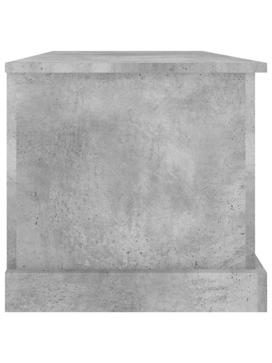 Úložný regál betonově šedý 70 x 40 x 38 cm kompozitní dřevo