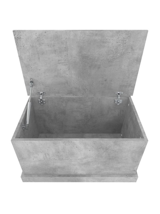 Úložný regál betonově šedý 70 x 40 x 38 cm kompozitní dřevo