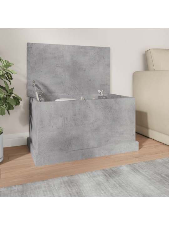 Úložný regál betonově šedý 70 x 40 x 38 cm kompozitní dřevo