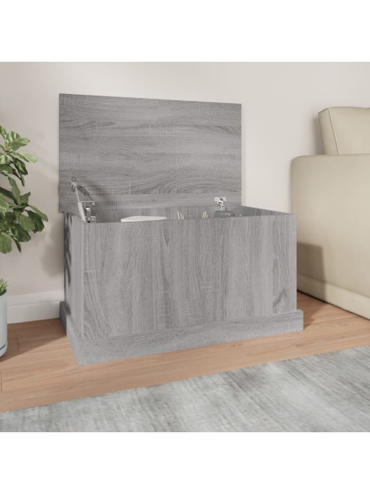 Úložný box šedý sonoma 70 x 40 x 38 cm kompozitní dřevo