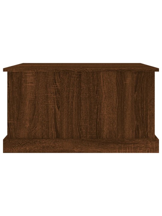 Úložný box hnědý dub 70 x 40 x 38 cm kompozitní dřevo