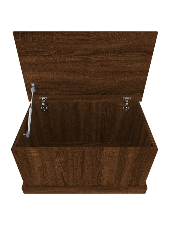 Úložný box hnědý dub 70 x 40 x 38 cm kompozitní dřevo